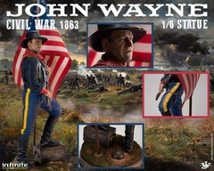 John Wayne Civil War 1863 1/6 Infinite Statue Statue