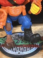Monty Moose 100% Complete Teenage Mutant Ninja Turtle TMNT 1992 Playmates Figure