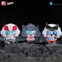 NEW Transformers Roll Out Mini Plush Keychain Blind Bag Box AUTHENTIC Reesee