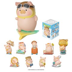 TOP Lulu The Piggy Blind Box Figures – Travel Series Home Desk Decorations Toys