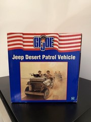 Hasbro GI Joe Jeep Desert Patrol Vehicle MIB 1/6 Scale