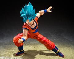 S.H.Figuarts Super Saiyan God Super Saiyan Son Goku ( Blue Power ) Japan New