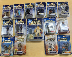 Star Wars Attack Of The Clones & Clones wars Lot Of 15 figures NIB
