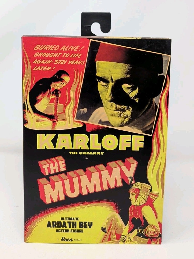 Neca Ultimate ARDATH BEY The Mummy Boris Karloff Universal Monsters 7″ Figure