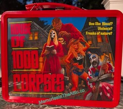 NEW Trick or Treat Studios House of 1000 Corpses Horror Metal Lunch Box Thermos