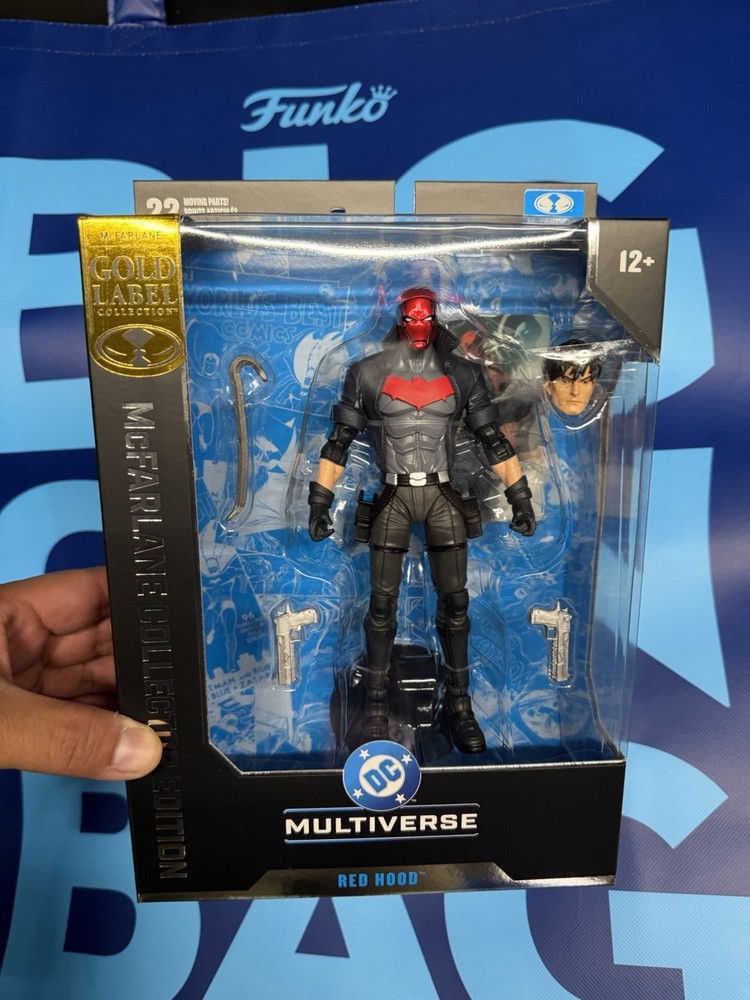 SDCC 2026 McFarlane Gold Label Collector Edition DC Multiverse RED HOOD #65