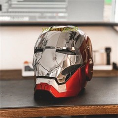 Autoking Iron Man MK5 Helmet Electronic Voice Activated Open&Close Mask 1:1 Prop