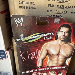 WWE Summer Slam Heritage 2008: The Great Khali Figure PPV Series New In Package