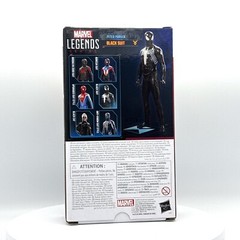 Spider-Man Marvel Legends Gamerverse Peter Parker Black Suit Symbiote 6′ Figure