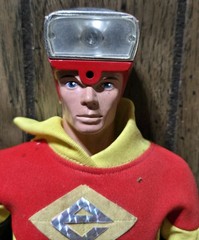 Electromam Action Figure 16 Inch 1977 Ideal Lights & Sound Work