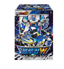 Metal Cardbot W Grand Blue Leon Blue Cop W Blion Integrated Robot Toy