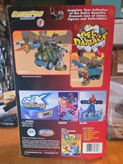 CEL DAMAGE VIOLET ACTION FIGURE Series 1 EA GAMES Gamepro 2002 RARE *DMG BOX*