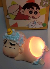 Crayon Shin-Chan Series Blind Box Booty Lights Bathtime Figurine Lite Up 52toys