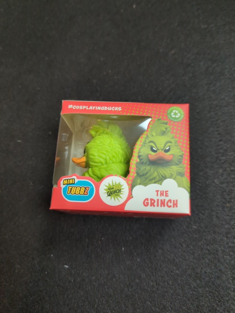 Mini Tubbz THE GRINCH Costume Rubber Duck Cosplayingducks Dr Seuss Numskull New
