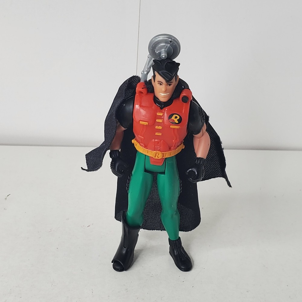 1994 Kenner Batman The Animated Series Dick Grayson Robin Action Figure 5″