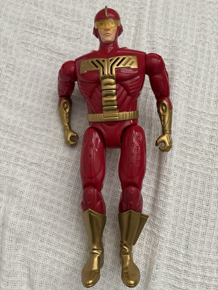Turbo Man Jingle All The Way Talking Action Figure Tiger Electronics 1996