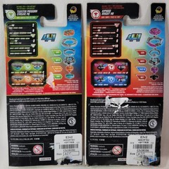 Beyblade Burst Quad Strike Twister Pandora P8 & Xiphoid Knight H8 Tops Lot of 2