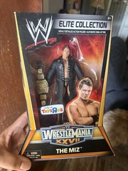 Mattel WWE Elite The Miz WrestleMania XXVII Figure w/ Title Belt