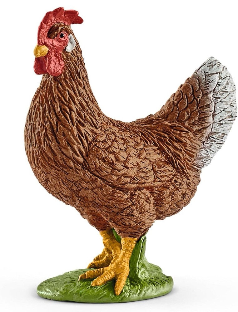 SCHLEICH Farm World 17081 Hen from 3 Years Old Figurine 2 x 4 x 5 cm