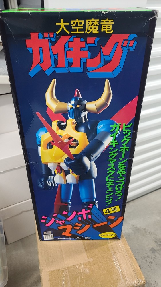 ’70s Popy Reissue Unifive Jumbo Machinder Gaiking Shogun Warriors EX COND