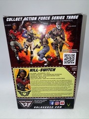 Kill Switch Female RED Box 6″ Scale ACTION FORCE Valaverse Figure Rare New