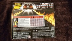 Transformers x Back to the Future Delorean Time Machine 35 Gigawatt