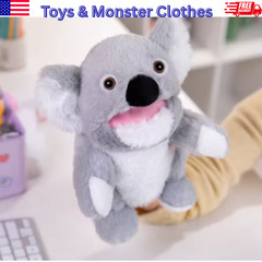 Animal Hand Puppet Plush Toy Soft Stuffed Doll Kids Gift Husky Fox Bear