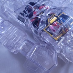 Super7 Cyborg Mighty Morphin Power Rangers Megazord Clear Figure – No Box