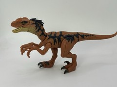 Jurassic World 3.75 Rebirth Orange VELOCIRAPTOR Dinosaur action figure LOOSE