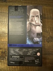 Star Wars Black Series 6″ Imperial Remnant Snowtrooper 08 Mandalorian Grogu