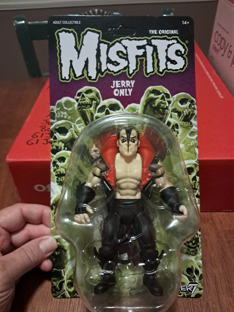 Misfits The Original Jerry Only Vintage Style Figure NEW & SEALED UNPUNCHED!!!