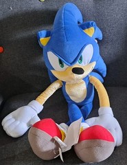 ~ NEW ~ 2022 LARGE 22” Sonic The Hedgehog Movie 2 Plush Factory NWT Stuffed Toy