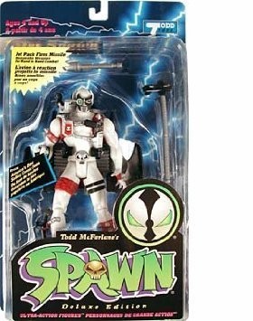 McFarlane Toys Spawn Pilot Spawn Action Figure Black 5.5 Inches