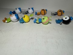 Octonauts Figures Lot of 9 Fisher-Price 2010 Captain Barnacles Kwazii Peso
