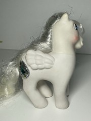 VTG 1980s G1 My Little Pony Princess Tiffany W/ Friendly Bushwoolie, Comb, Wand