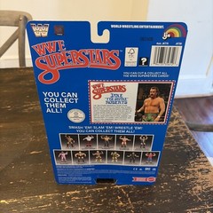 JAKE THE SNAKE ROBERTS LJN WWE WWF Series 3 *Black Card* IN HAND
