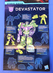 TRANSFORMERS STUDIO SERIES 86 CATALOG DEVASTATOR POSTER HASBRO PROMO