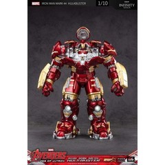 Marvel Avengers Iron Man Mark 44 Hulkbuster Ironman LED Light Figure Model Toy