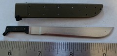1/6 Scale Hot Toys Platoon Chris Taylor Vietnam War M42 Machete w/ Plastic Cover