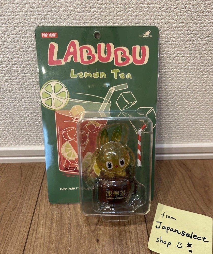 POP MART LABUBU Lemon Tea 3.9in Completed Mini Figure Authentic New