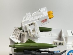 1980’s GI Joe Snow Cat Missile Rocket Box Launcher cover 3D REPAIR Part