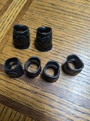 WWE Jakks Classic Superstars knee pads and elbow pads lot of 6 NO Figure