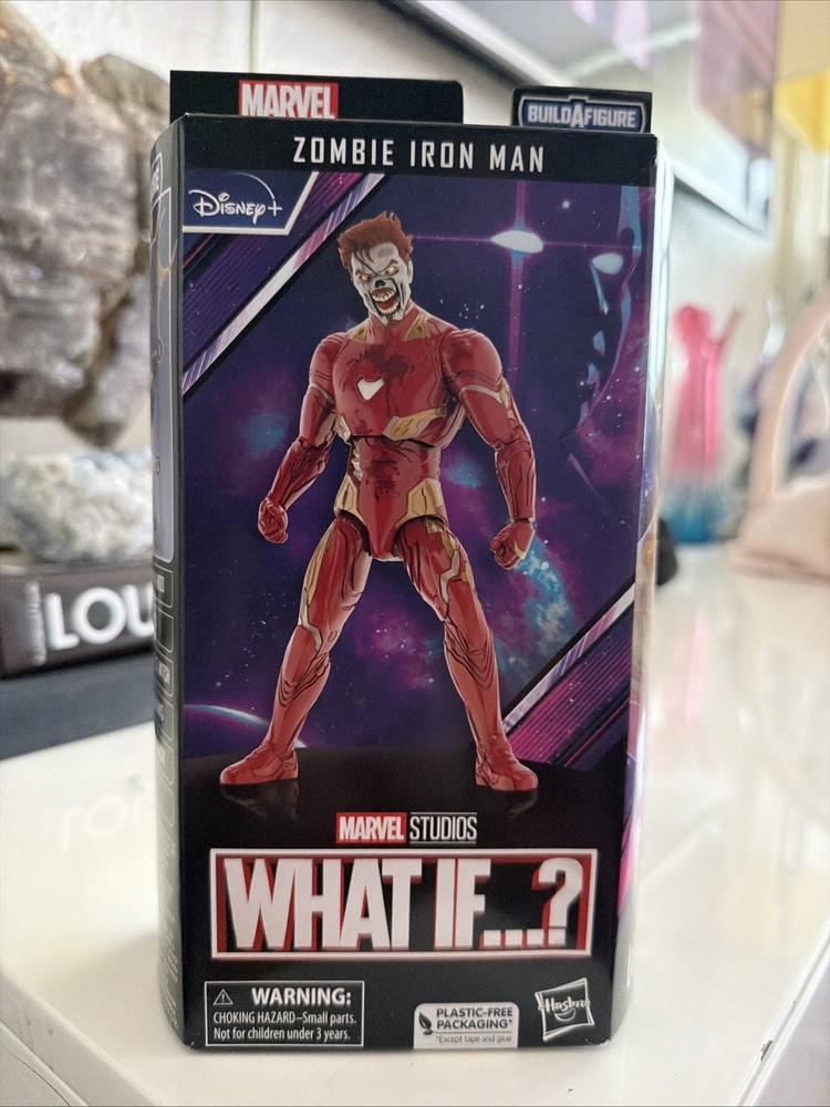 Marvel Legends Series MCU Disney Plus What If Zombie Iron Man Action Figure New