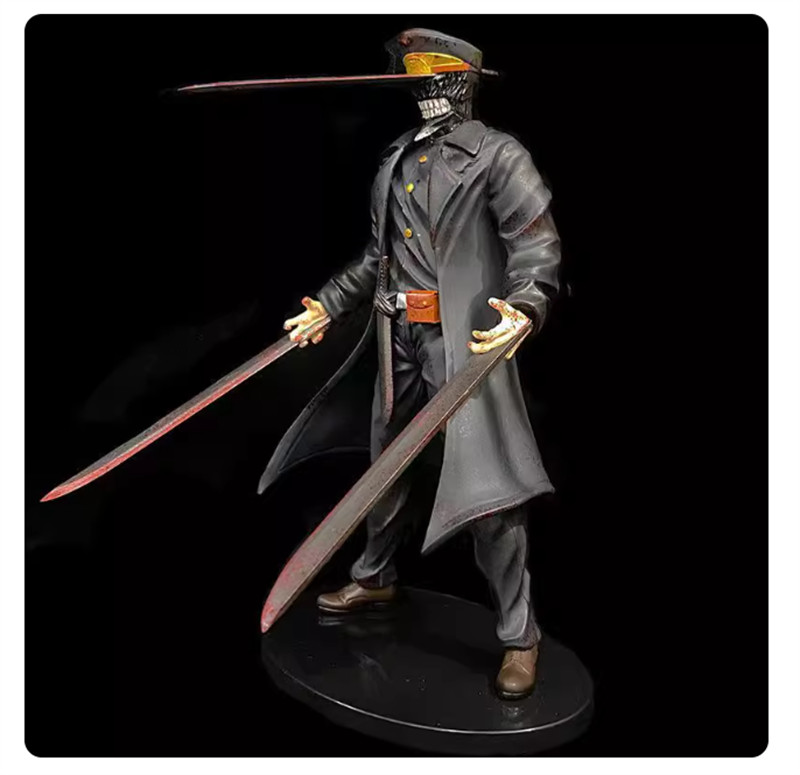 Chainsaw Man Kantana Man Denji Action Figure GK Model Figure Toy Collect Anime