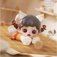 TNT SPACE Baby Zoraa Meow Cat Face Mini Series Blind Box Figure Toys Gift
