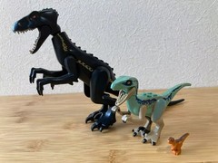 1019pc Building Bricks Jurassic World dinosaur Mansion Model Toy park indoraptor