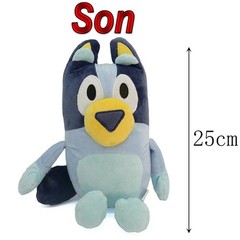 10″ Bluey & Bingo Plush Toys Soft Cartoon Dog Dolls for Gifts Gift Christmas