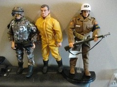 gi joe 12 in. lot custom mp + 2 others mt adult collector never played with read