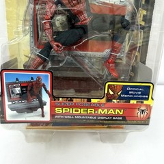ToyBiz Spider-Man 2: Super Poseable Spider-Man With Wall Mountable Display Base