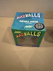 Madballs Mondo Set Glow In The Dark Skull Face Slobulus Horn Head Toy Figure OOP